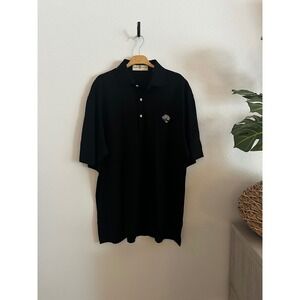 VTG Fairway & Greene Mens Black Jacksonville Jaguars Golf Polo Shirt Size Large